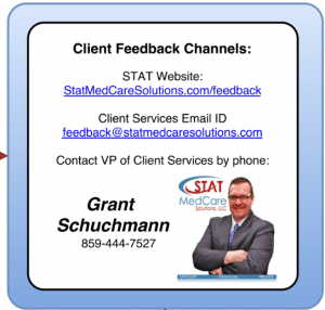 feedback 300x286 | A Message from VP of Client Services | STATMedCare Payor and Physician Enrollment and Credentialing