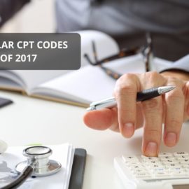 Popular CPT Codes of 2017